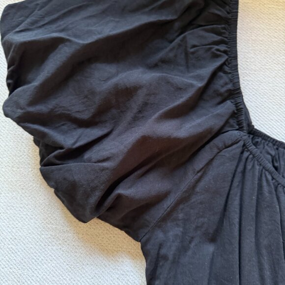 Reformation Linen Top Alayna Linen Top - Black - Sz 10 - Picture 7 of 7